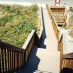 Azek beach walk staris with hand rails