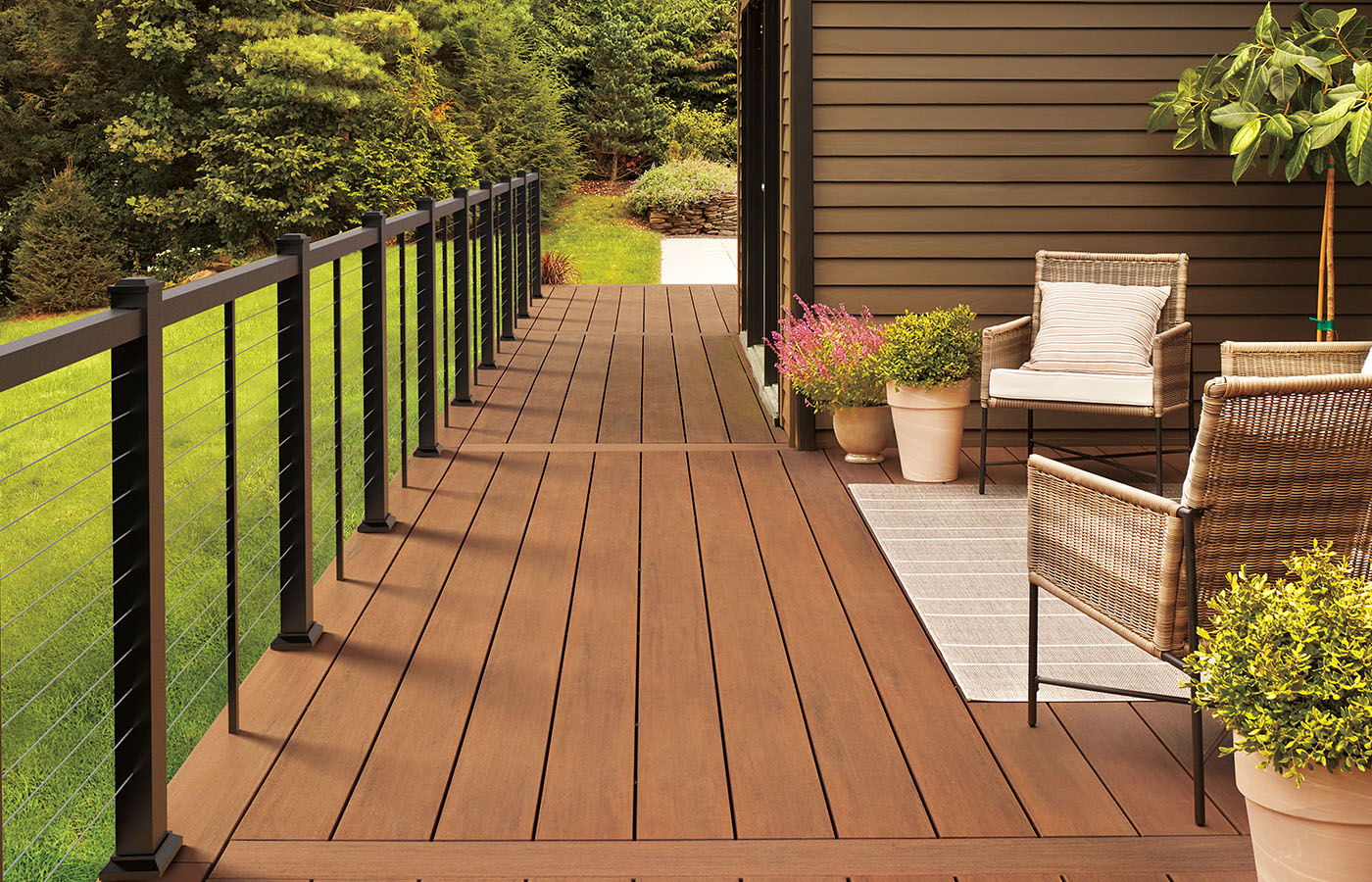 Sk Inspiration Gallery Advanced PVC Cypress Vintage Decking Connecticut