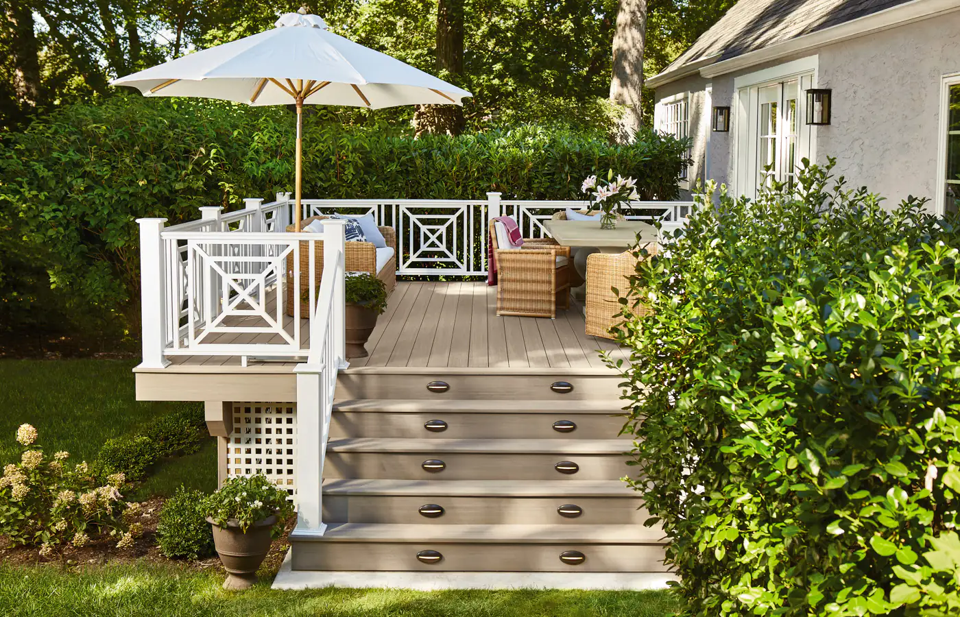 Sk TimberTech Inspiration Advanced PVC Vintage Coastline Decking Mary Kate gallery